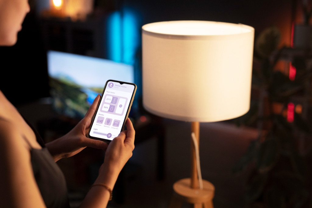 Add smart home lighting with timers